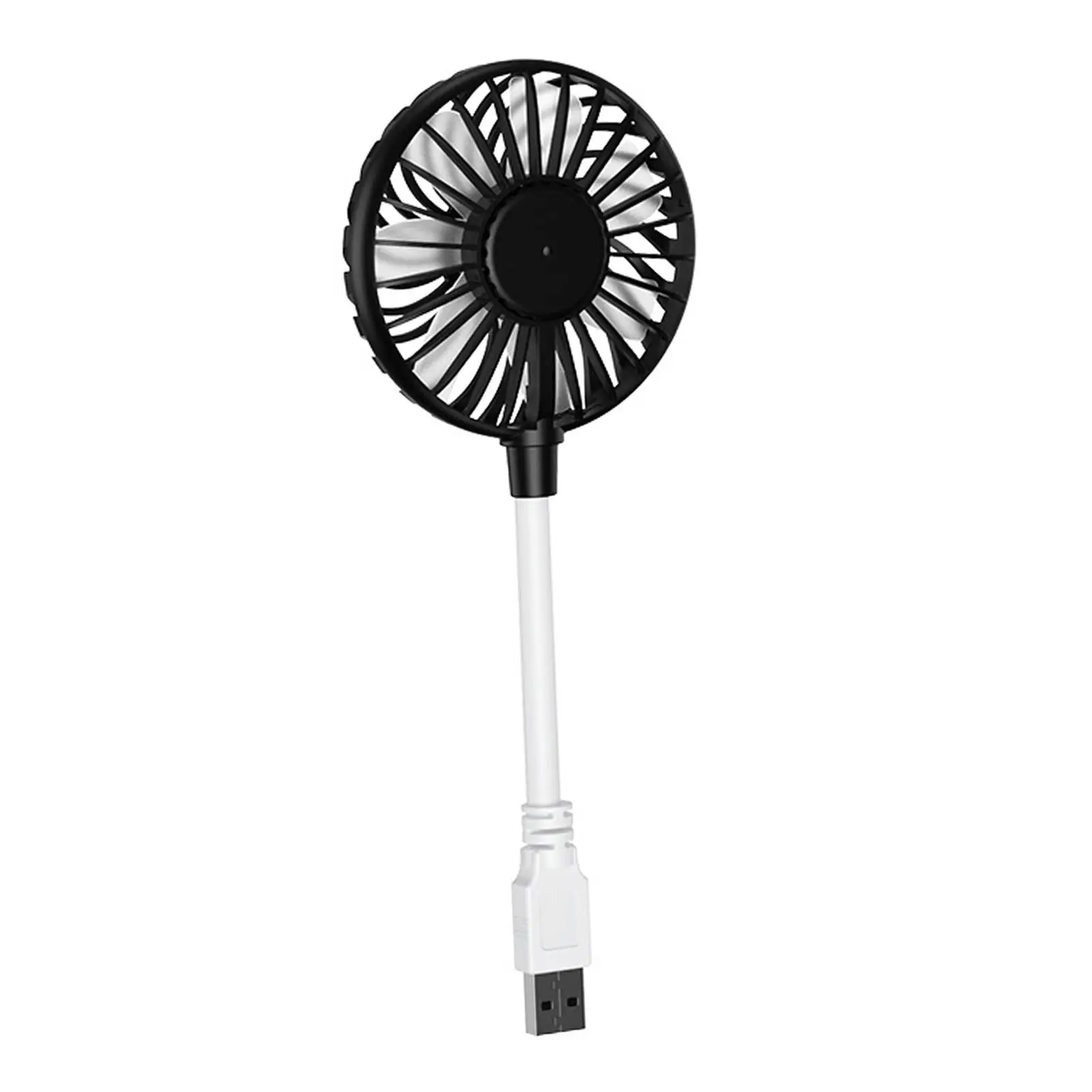 USB Fan 5V 1A Small Personal Fan Flexible Neck for Laptop or PC Multipurpose