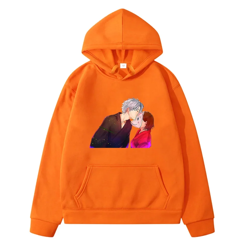 Худи Hotarubi No Mori E Funko Pop в стиле аниме, милые свитшоты в стиле аниме, Одежда большого размера для мальчиков и девочек, Повседневная Уличная флисовая одежда в стиле Харадзюку