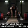 Anti-Slip Workout Grips Gym Grips Weight Lifting Grips Pads for Men Women Deadlift Fitness Training and Exercise 5