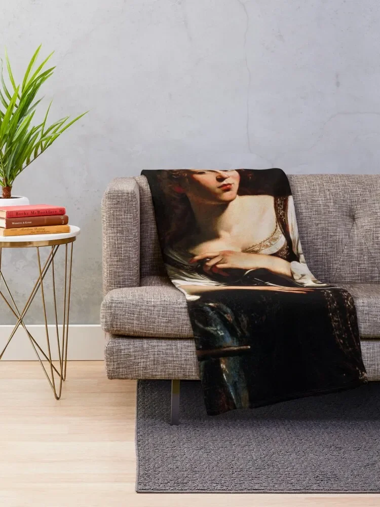 Caravaggio - Saint Catherine ������ ���, ��Ƽ�� ���� ��, �ε巯�� ħ�� ���