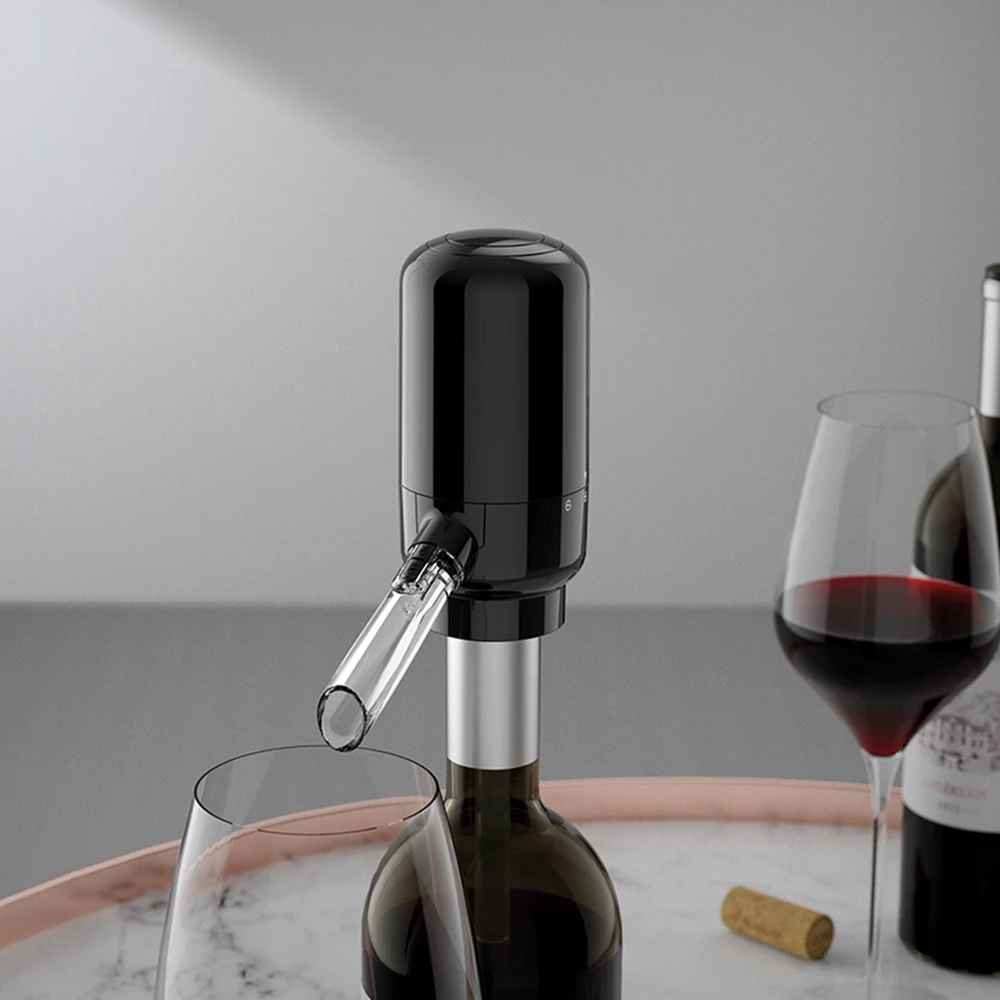 Description Picture 5 of itemElectric Wine Decanter Wine Aerators Electric Automatic Wines Dispenser Decanator Pourers Spout Wine Separator Accessories