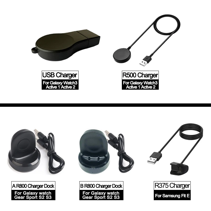 Wireless fast watch Charger Dock Base for Samsung Galaxy Watch