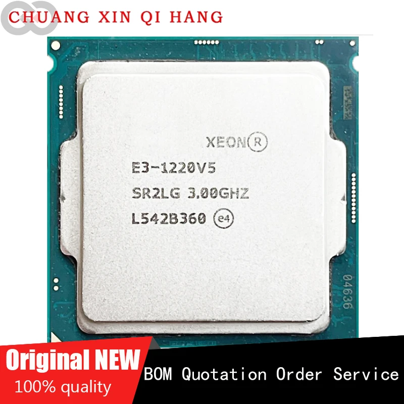 Used For E3 1220v5 E3-1220v5 E31220v5 3.0 Ghz Used Quad-core Quad ...