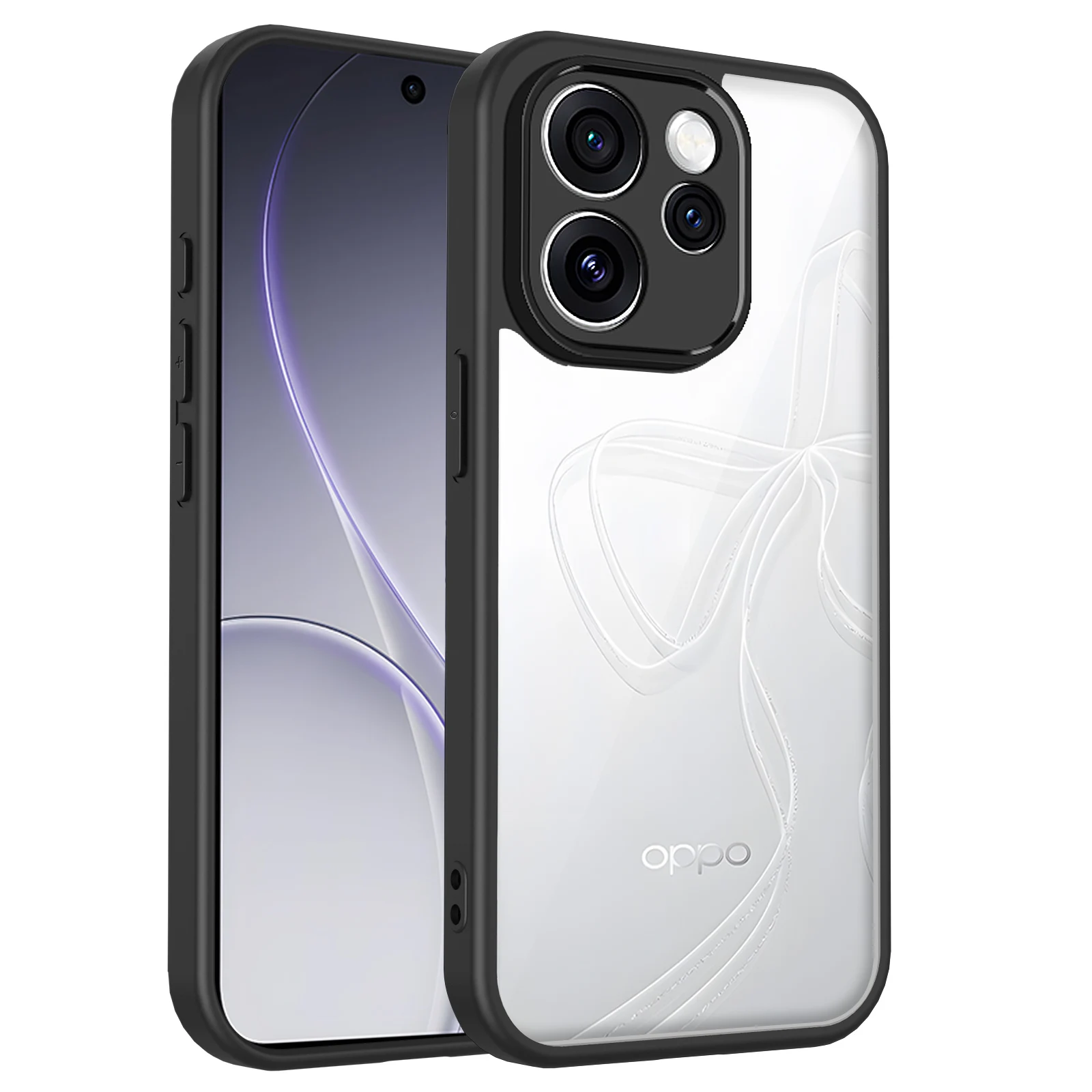 Shockproof Air Cushion Silicone Bumper Matte Back Cover Case