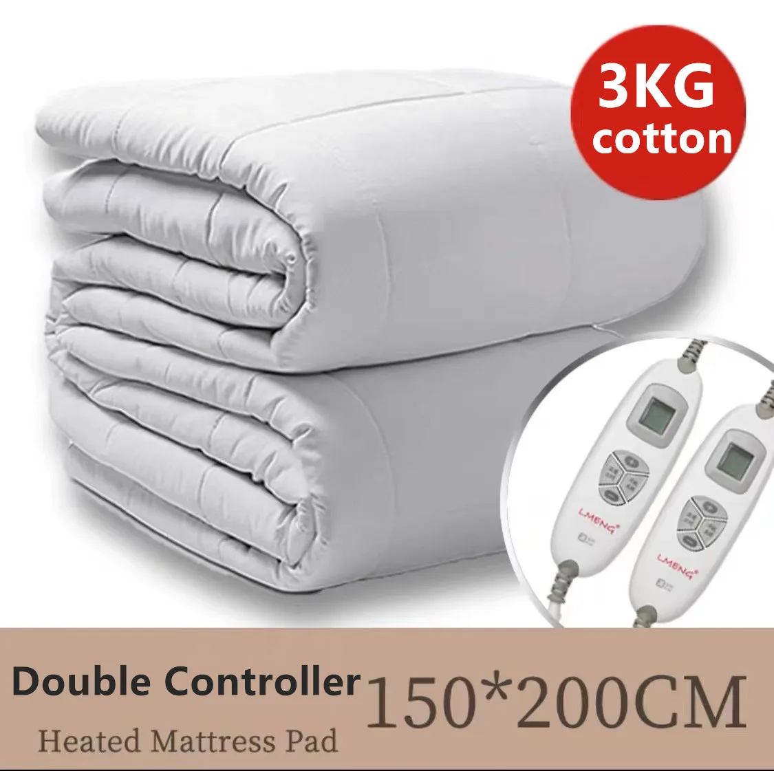 220V 9-Levels Heat Setting Double controller Electric Heating Blanket Over  Temperature Protection Security Heated Mattress Pad - AliExpress
