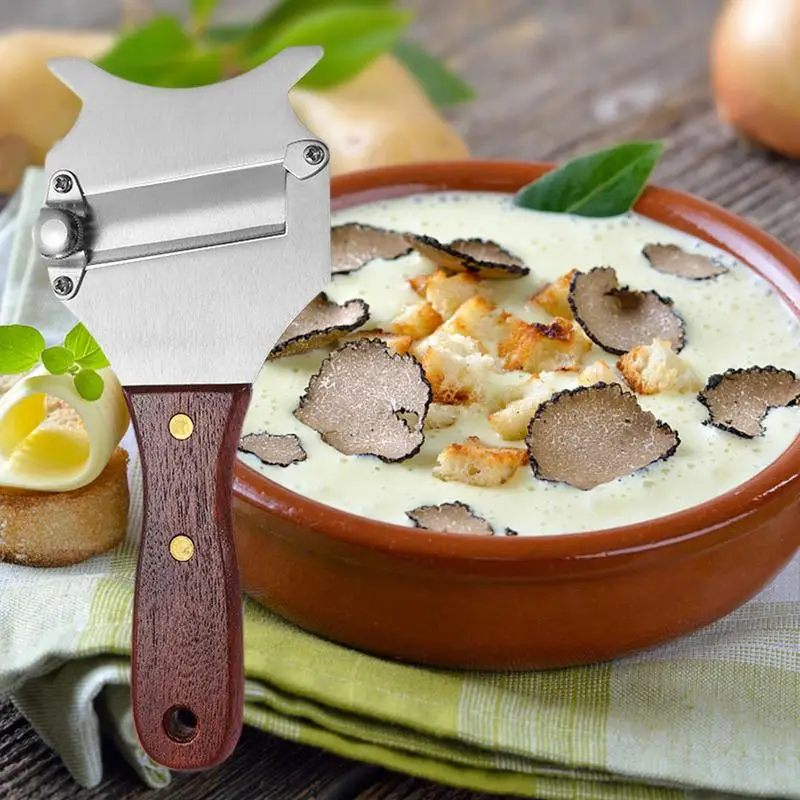 Cheese Knives Set Stainless Steel Truffle Cheese Slicer Lade Vegetable Peeler Slicer Peel Multifunctional Cheese Planer Cake Cutting Butter Tool