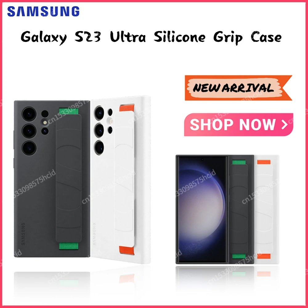 Original Samsung Galaxy S23 Ultra Silicone Grip Case For Samsung S23