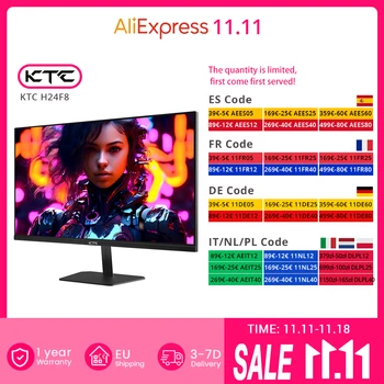 (2024 H24T09P Upgraded Version) KTC H24F8 FHD 23.8 1