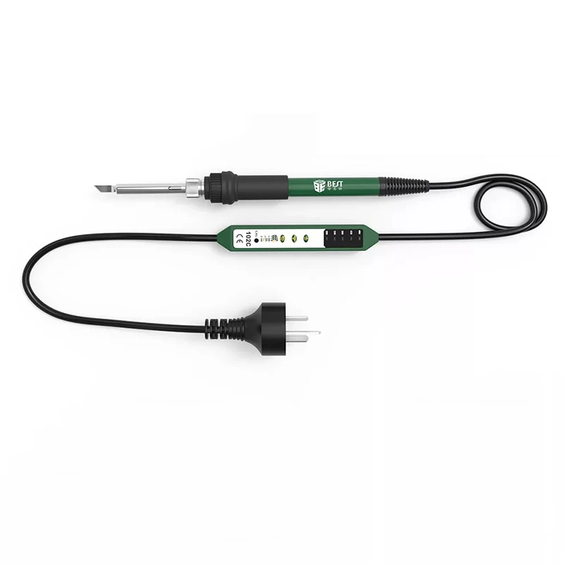 

BEST 102C 110V/220V Adjustable Temperature Electric Soldering Iron Soldering Station Mobile Phone Home Appliance Repair Welding