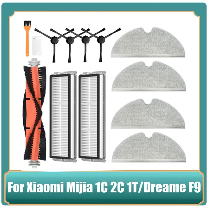 

13 шт., набор аксессуаров для робота-пылесоса Xiaomi Mijia 1C 2C 1T Mi Dreame F9