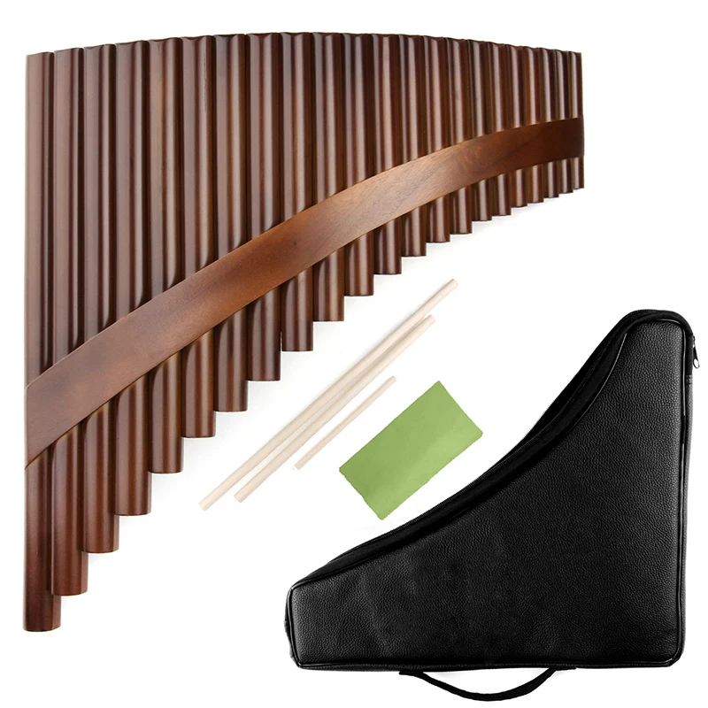 

C-Key PanFlute 22 трубы высококачественные сковороды диагональные деревянные полосы Инструмент Китайский традиционный музыкальный инструмент бамбук