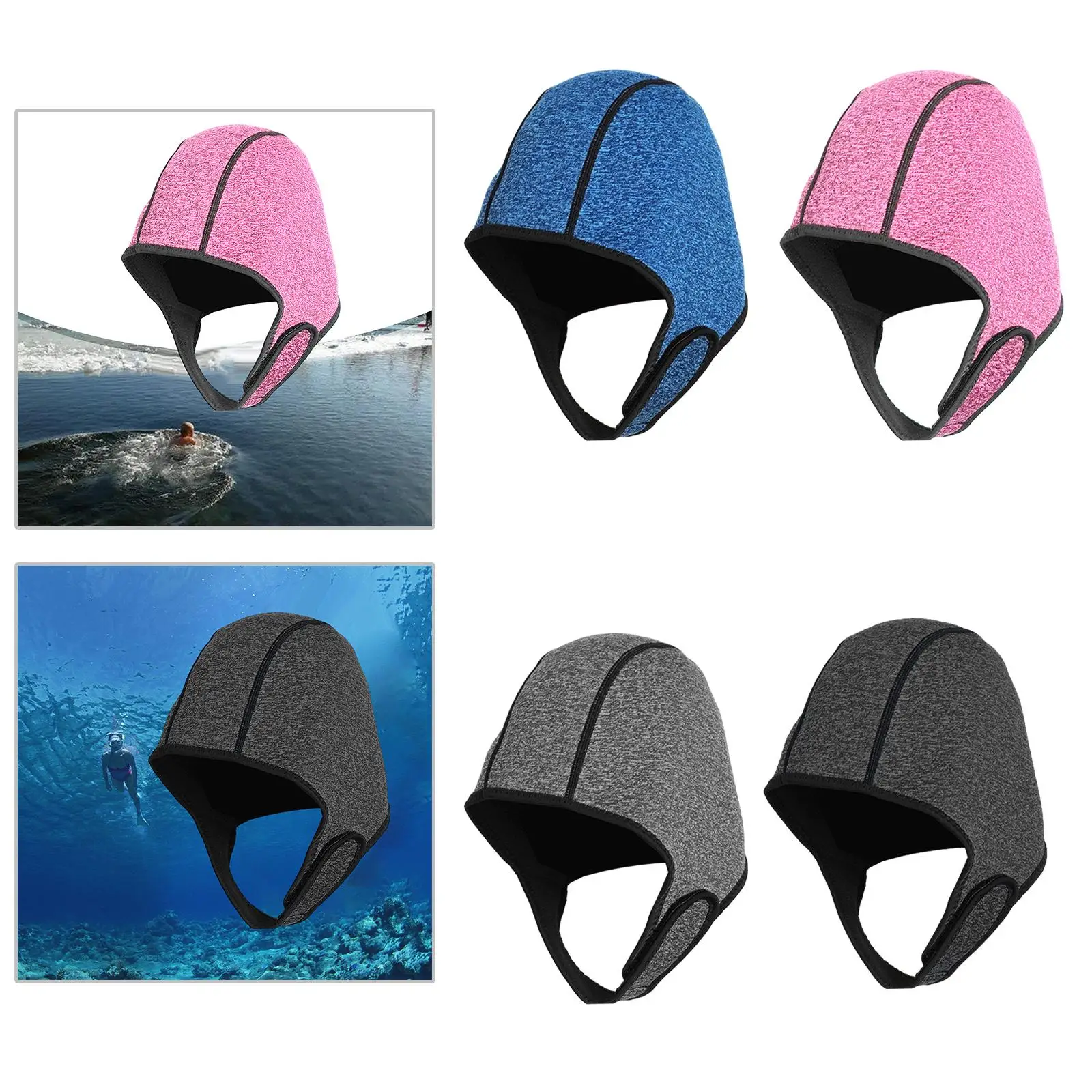 2mm Neoprene Diving Hood Dive Hood Wetsuit Hood for Sailing Kayaking Surfing