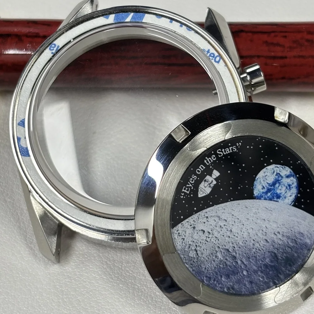 Moonswatch Chronograph Quartz Watch with Sealed Metal Case