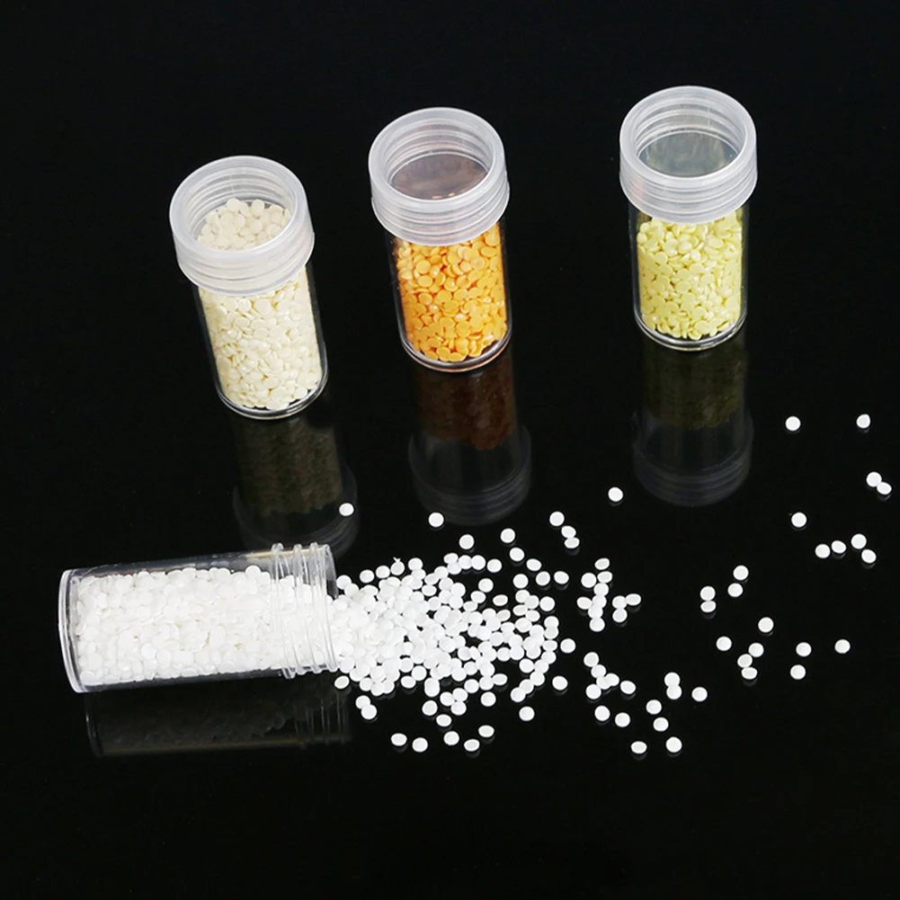 77 Grids Transparent Storage Box DIY Diamond Painting Tools Small Particle Box with Stickers Diamond Painting Storage Containers