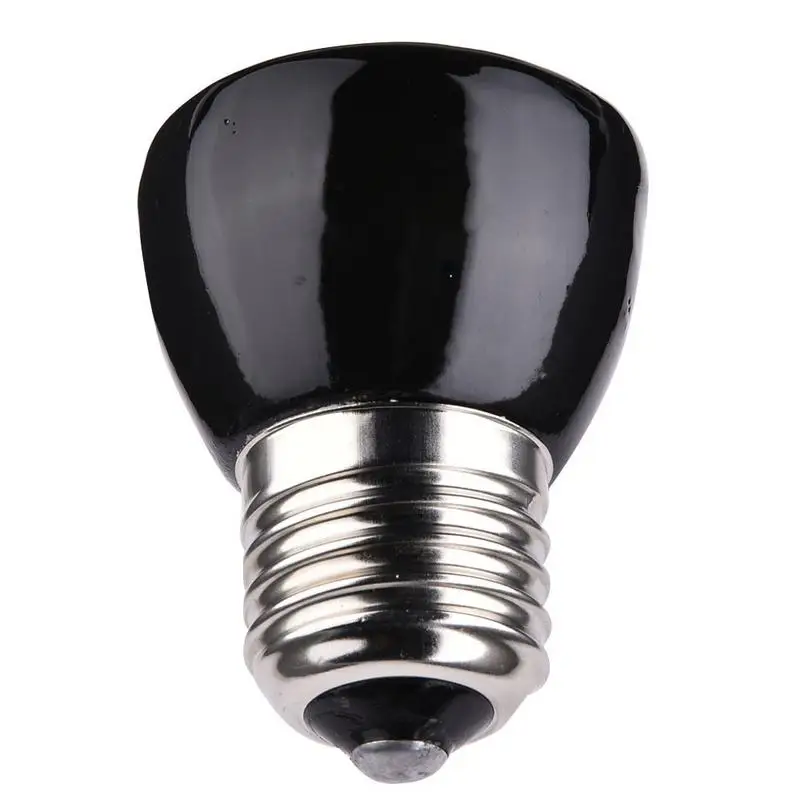 E27 Far Infrared Ceramic Pet Heating Lamp Tortoise Spider Reptiles Box Heater Warmer Heat Bulb 25W50W75W100W
