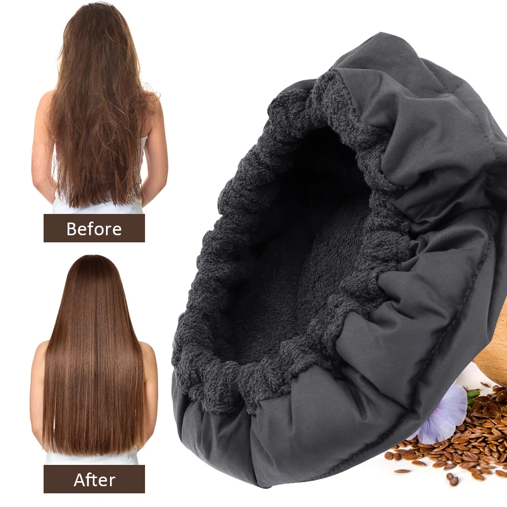 Cordless Deep Conditioning Heat Cap Hair Care Microwavable