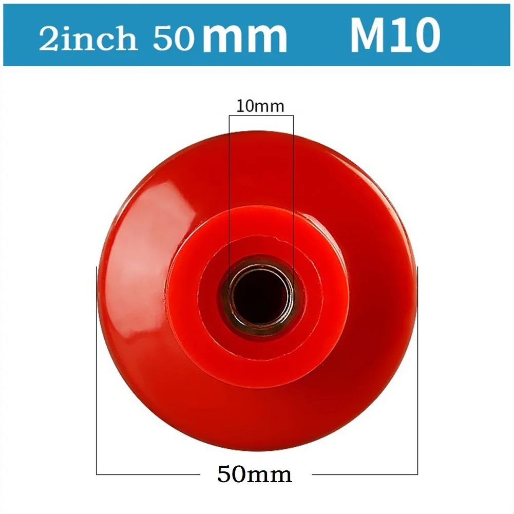 

50mm 2inch Sanding Disc Backing Pad Adhesive Self Car Polishing M10 M14 M16 Rotary Polisher Self Adhesive Hook&Loop Back Plate