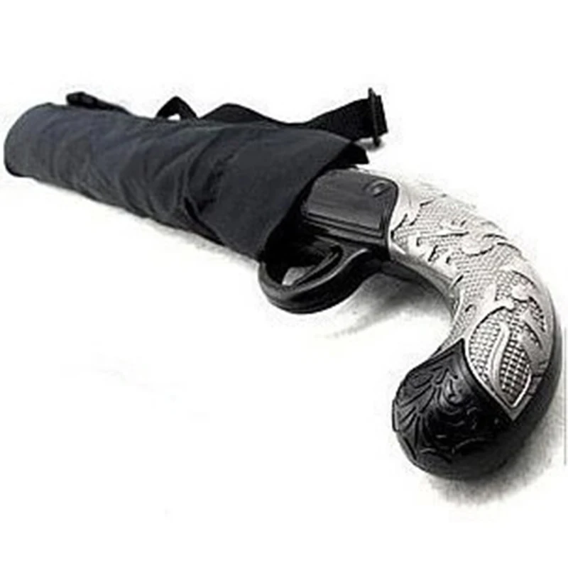 Short Gun Umbrella Dual-folding Rain Sun Sunshade UV Protection Semi-Automatic Windproof