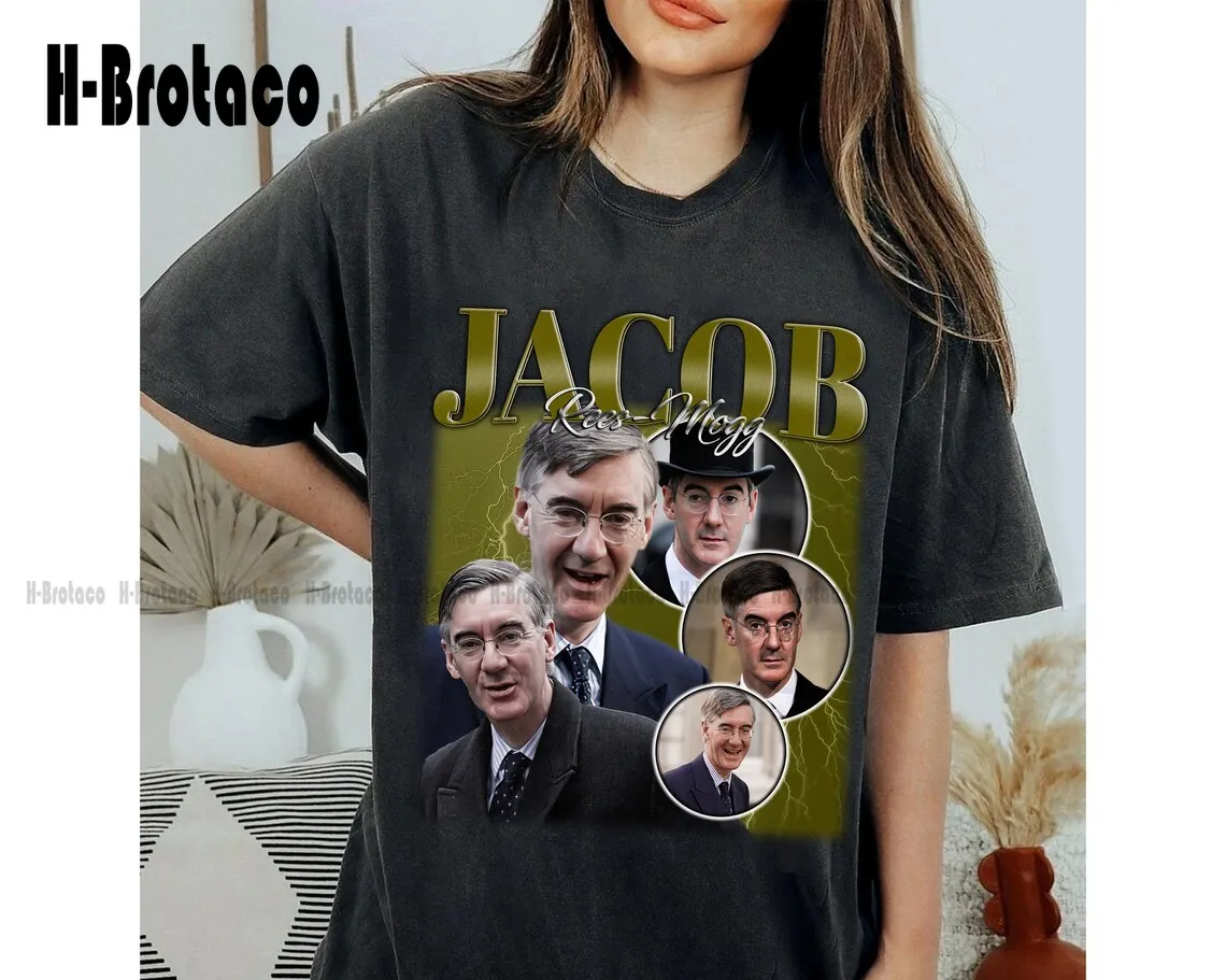 Camicia Jacob Rees, Jacob Rees Vintage, T-Shirt Jacob Rees T-Shirt Retro Vintage Tee