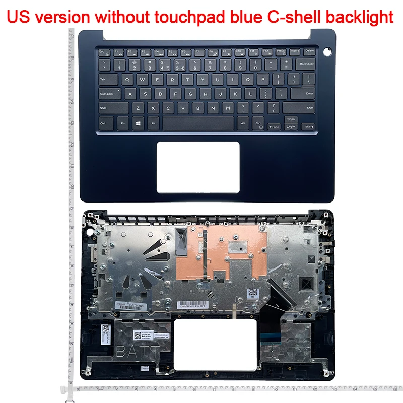 

US English NEW Laptop Palmrest Upper Case With Keyboard For Dell Inspiron 5370 Vostro 5370 V5370