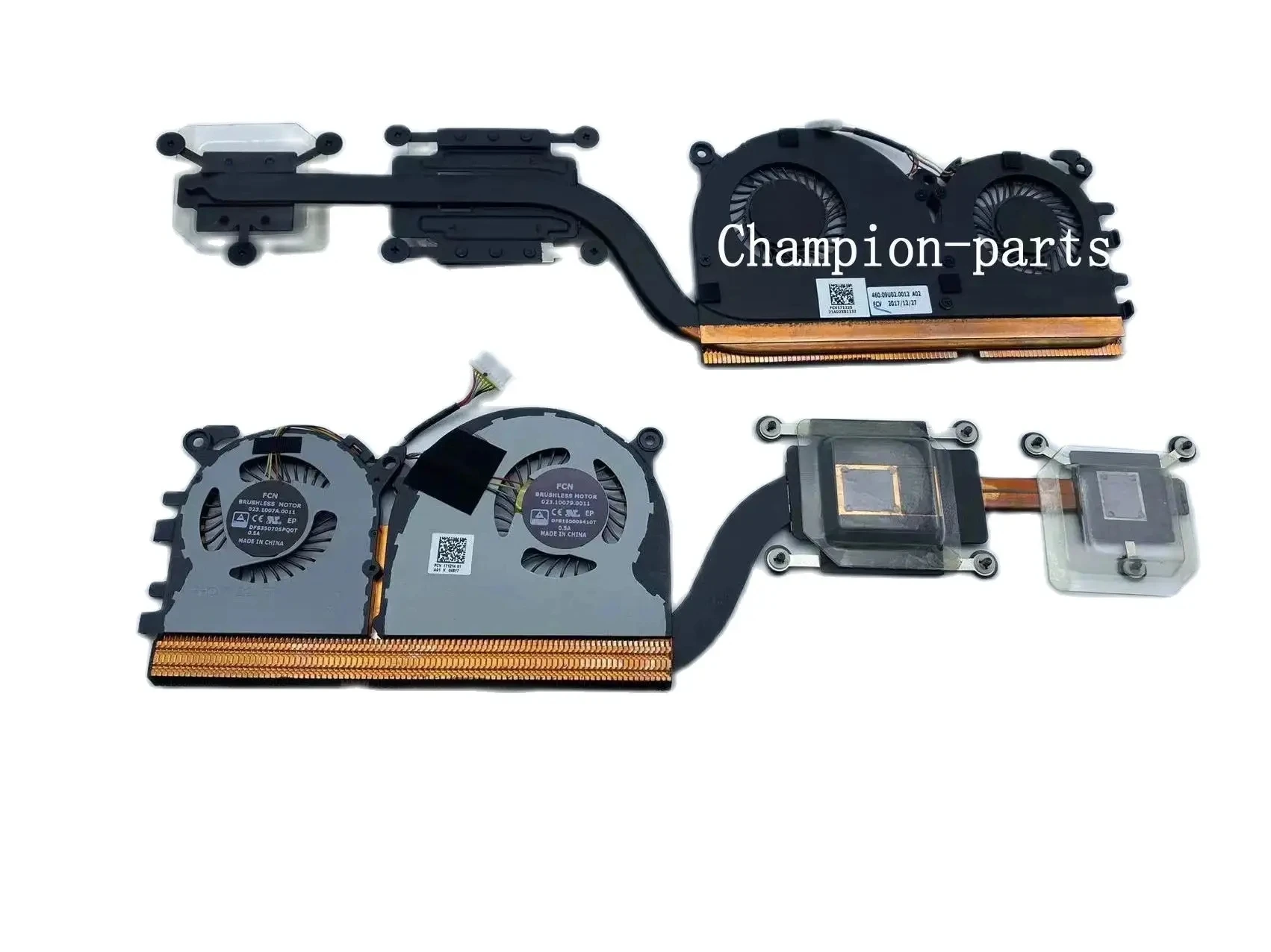 Cpu e Gpu Fan Radiator Original Xiaomi mi Air 13 161301-ea 161301 Computador Portátil Dissipador de Calor Transporte Rápido - Imagem 3
