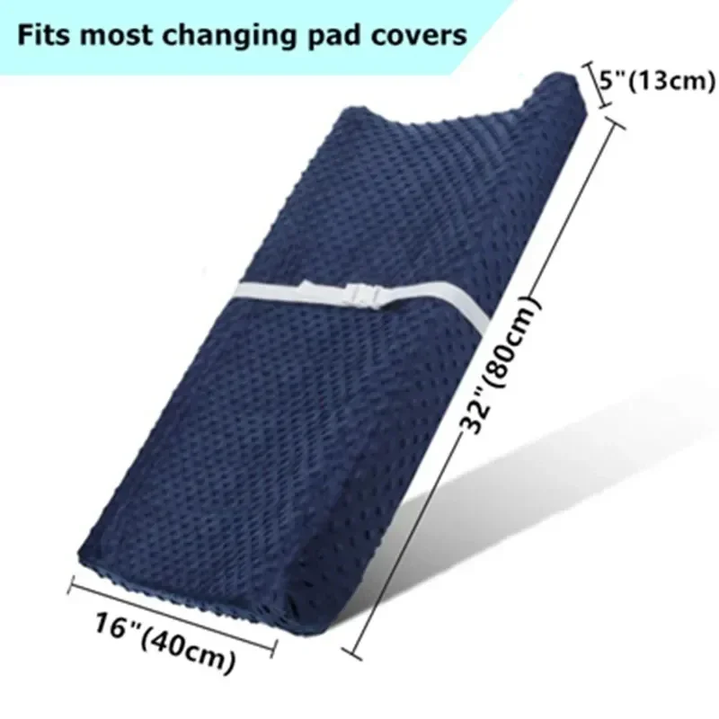 Soft and Breathable Cotton Baby Crib and Baby Changing Pad Protective Cover Suitable for Shower Diaper Changing Pad Cover