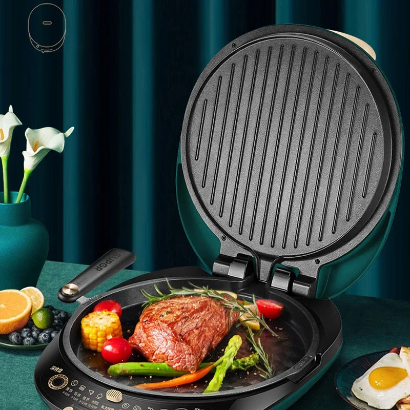 1500W Electric Pancake Pan Removable and Washable Home Double-sided Heating Baking Pancake Pan Pancake machine JD30R827A 2