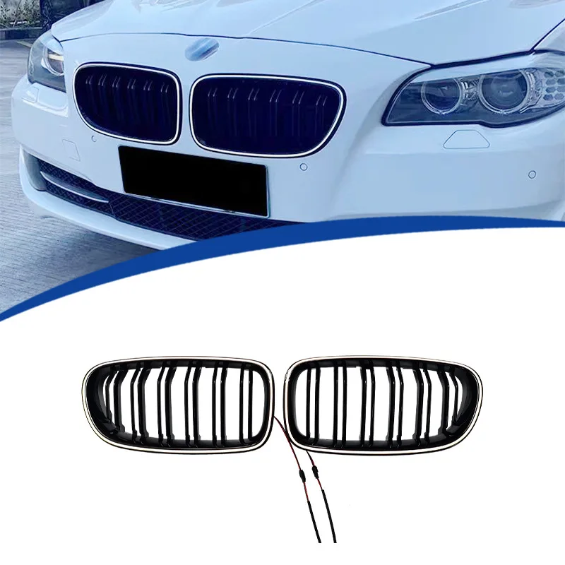 Car Front Bumper LED Light Grille 5 Series F10 F11 F18 520d 530d 520i 525i 523i