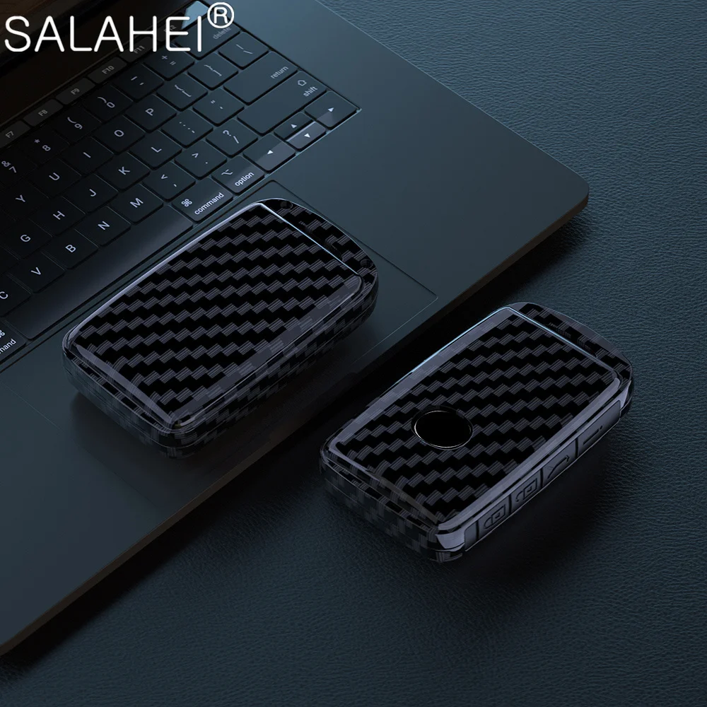 

ABS Carbon Fiber Car Key Case Fob Cover Protector Shell For Mazda 3 Alexa CX30 CX-4 CX5 CX-5 CX8 CX-8 CX-30 CX9 CX-9 Accessories