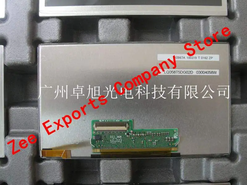 

Бесплатная доставка, оригинальный LQ058T5DG02F LQ058T5DG02E LQ058T5DG02 480*240 TFT ЖК-экран, панель для автомобильной GPS-навигации