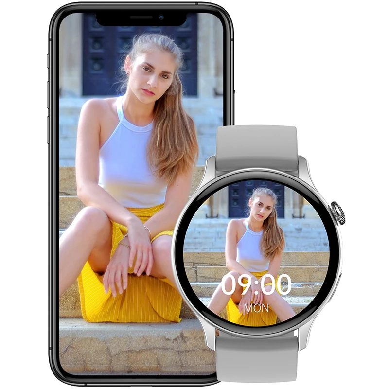 2020 ο Ʈ ġ  ȭ Smartwatch   2023 &1.43*466 AMOLED HD ȭ ׻ ÷ ð 