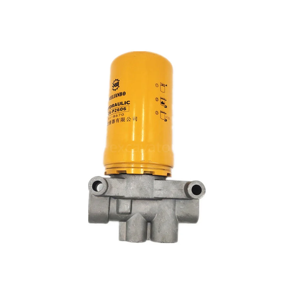 Excavator Parts For Sumitomo SH60 70 120 200A1 A2 A3 A5 210 Pilot Filter Hydraulic Filter Holder