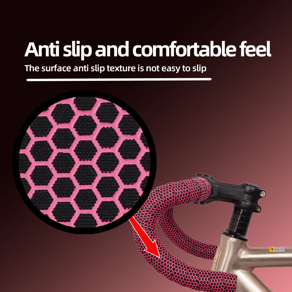 Bicycle Accessories MOTSUV Bicycle Handlebar Strap MTB Road Bike Handle Tape Non-Slip PU+PVE Belt Tape Handbar Protection Cover