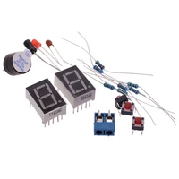 Kit d'enseignement électronique pour jeu de basket-ball, compte à rebours électrique de 24 secondes, 2 bits, pratique de Production électronique, bricolage 6
