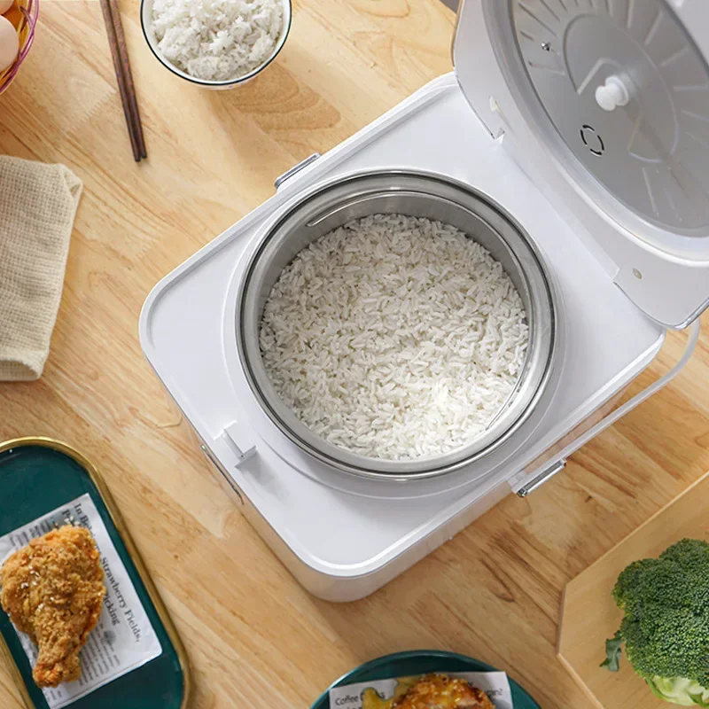 Intelligent Double-drain Rice Cooker Multi-function Rice Soup Separation 3L Small Household Rice Cooker 110V/220V 4