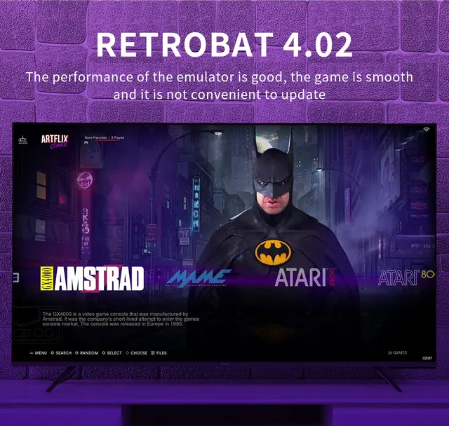 Retrobat Portátil 500g Jogos Hdd Consoles 70 + Emuladores 64000 +