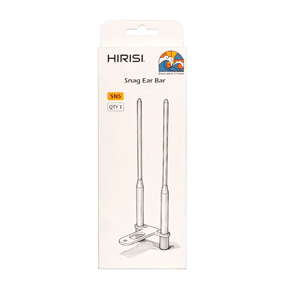 Accessoire d'alarme de touche Hirisi SN5 montage rapide pour pêche à la carpe - Compatible rod pods