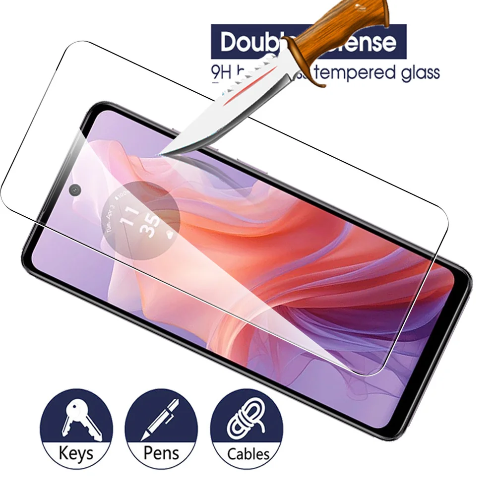 3PCS Tempered Glass Screen Protector with Anti-Scratch Films