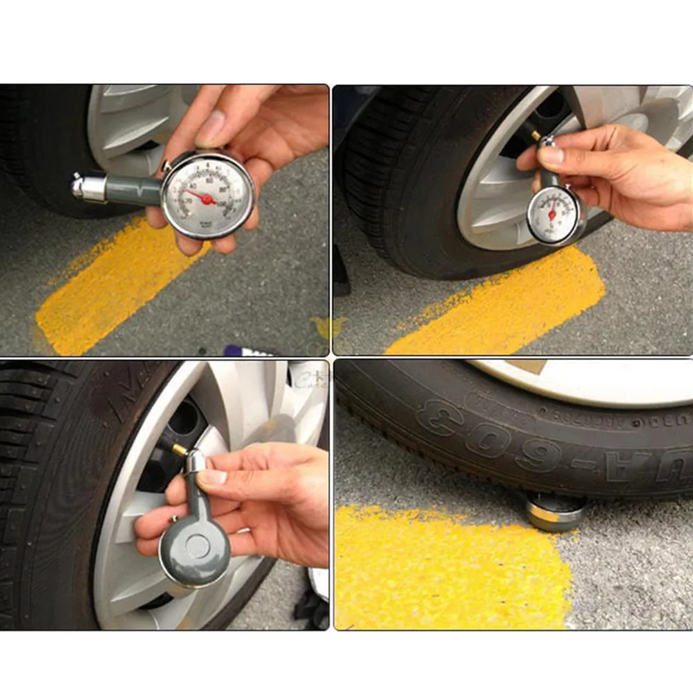 DSYCAR Metal Car manometro per pneumatici AUTO misuratore di pressione dell'aria tester strumento diagnostico per Jeep Bmw Fiat VW Ford Audi Honda Toyota - Image 6