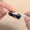 1-60Pcs Self-Adhesive Cable Clips Organizer Drop Wire Holder Cord Management for Ethernet Cable TV PC Under Desk Car Wire Clip 4