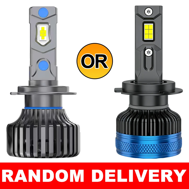 Premium LED Car Headlight and Fog Light Bulbs - 6000K Brightness, 12V/24V