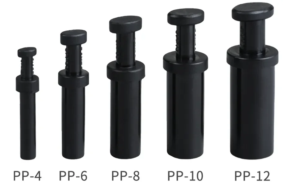 5 Bouchons Pour Tuyau Pneumatique 12mm - Connecteur Push Fit, Anti-Poussière