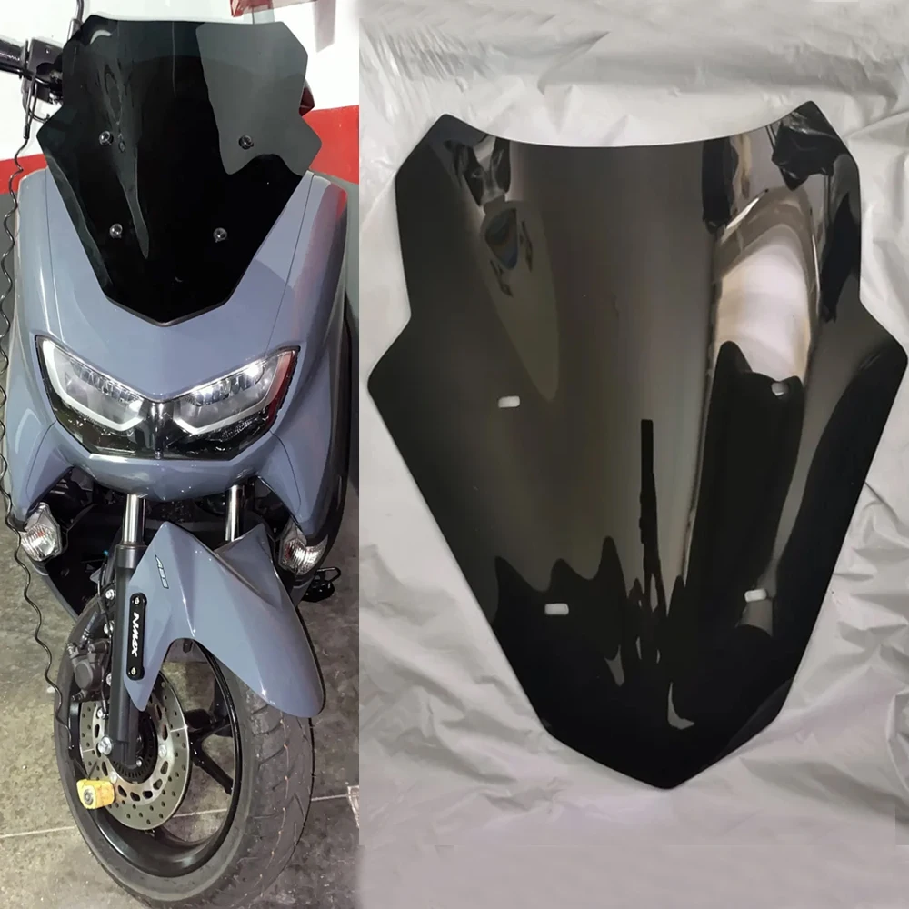 Déflecteurs Latéraux Teintés Carbone Pour Yamaha NMAX 155 2020-2024 - Goldingcentre