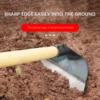Professional Farm Hoe, Weeding Tool, Ergonomic Handle Digging Tool Farm Work Gardening Tools /21cm/23.5cm/25.5cm/28.5cm/31.5cm 3