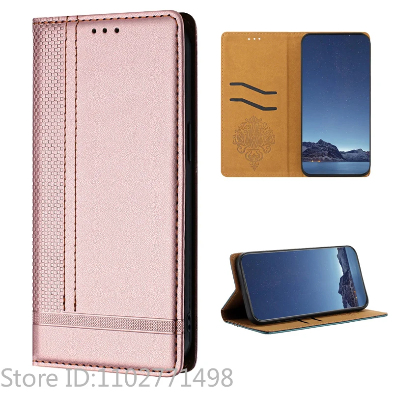 Luxury Wallet Flip Cover Phone Case - Magnetic Shockproof Leather