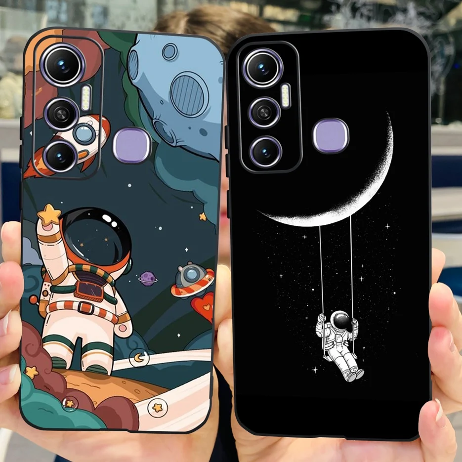 Cute Cartoon Flowers Silicone Soft TPU Phone Case - Enhanced Protection Bumper Cover