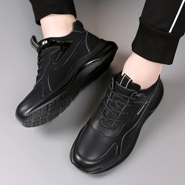 Mens Casual Shoes Hot Sale Mens Shoes Genuine Leather Big Size Designer Shoes  Men High Quality Leather Sneakers Tenis Masculino - Leather Casual Shoes -  AliExpress