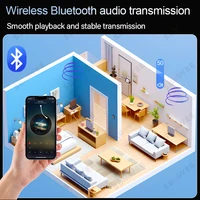 Mini 4 inch Touch Screen 4*25W power Stereo Music Panel System Bluetooths sound in Wall Amplifier Home Audio 8Ω Ceiling Speakers - Image 6