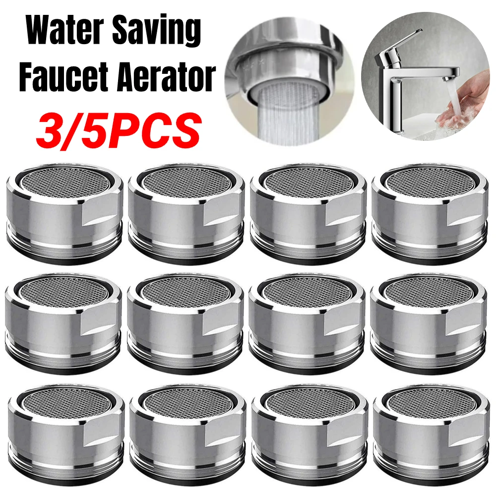 

5/3pcs Water Saving Faucet Aerator Splash-proof Filter Mesh Core Kitchen Basin Tap Filter Mixed Nozzle Bathroom Faucet Bubbler