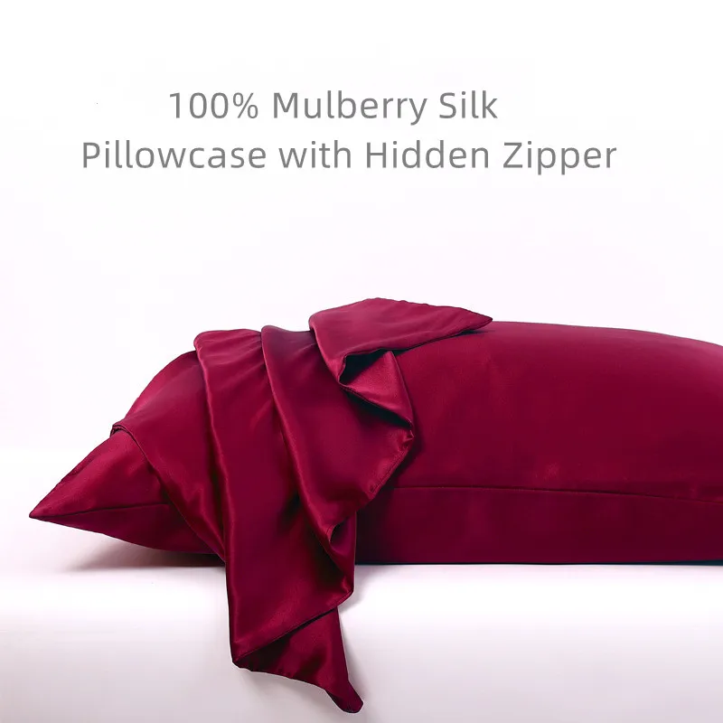 silk-pillow-case-zipper-for-bed-curly-hair-skin-pink-50x75-satin-90cm-100-pure-mulberry-cover-natural